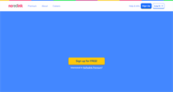 Desktop Screenshot of noredink.com